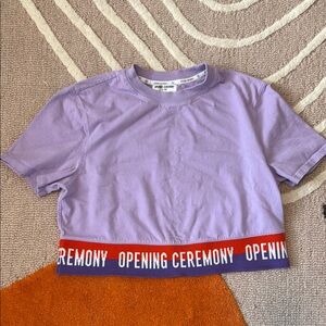 Opening Ceremony cropped tee